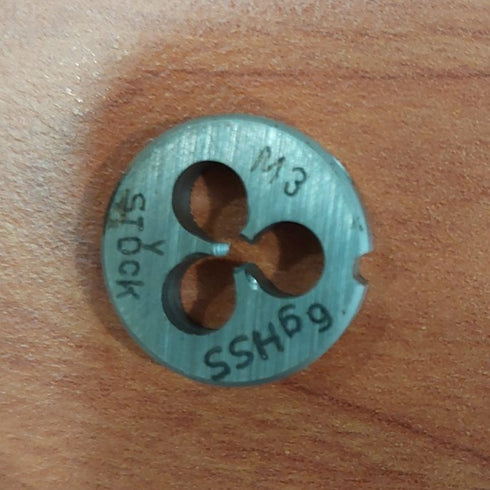 Metric Thread Die M3 HSS, 73400