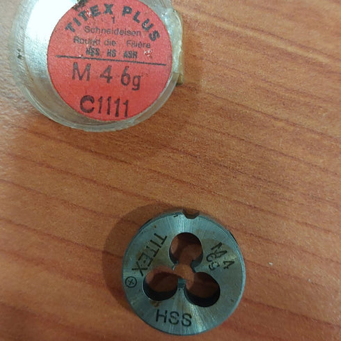 Metric Thread Die M 4 HSS, C1111