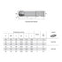 Milling Head BMR03 Compound Shank Dimensions