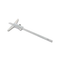 Monoblock Depth Vernier Gauge, DASQUA