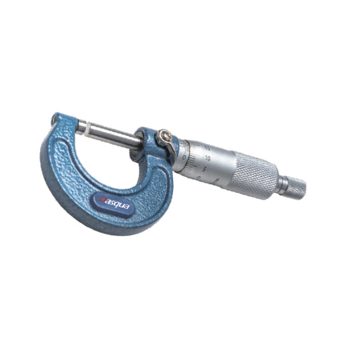 Outside Micrometer 0.001mm Graduation, DASQUA Stainless Steel DIN 863