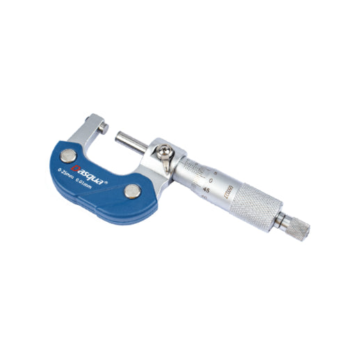 Outside Micrometer Chrome Plated Frame, DASQUA ISO 3611 (DIN863)