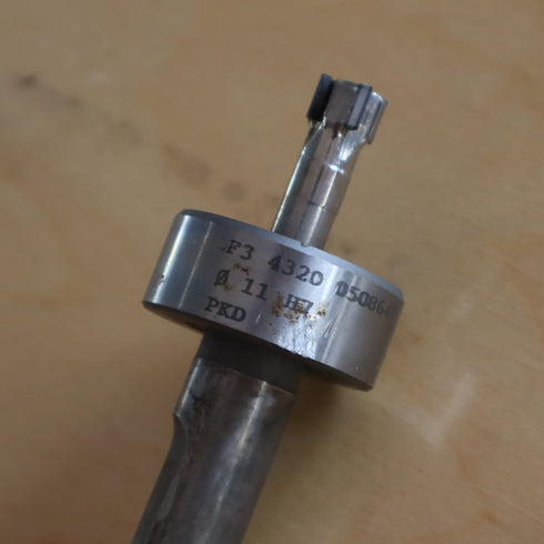 PCD Machine Reamer DIN 212 Straight Shank H7 Ø11