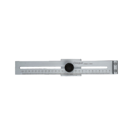 Precision Steel Marking Gauge, DASQUA Laser-Etched Beam
