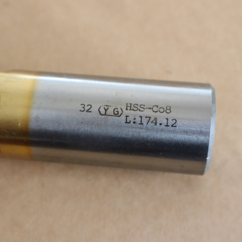 Roughing End Mill Cobalt Φ32, YG