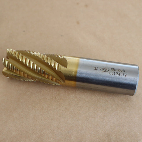 Roughing End Mill Cobalt Φ32, YG