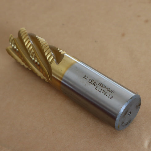 Roughing End Mill Cobalt Φ32, YG