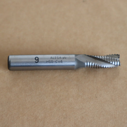 Roughing End Mill Cobalt Φ9, ALESA