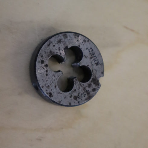 Round Threading Die G Pipe Thread (G 1/8"), NAREX
