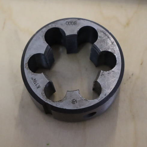 Round Threading Die G Pipe Thread (K1" 1/4), SN