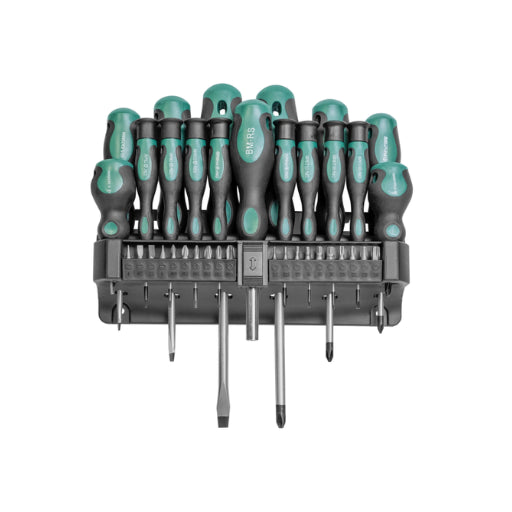 Screwdriver & Bit Set with Magnetic Bit Holder, 37 Pieces