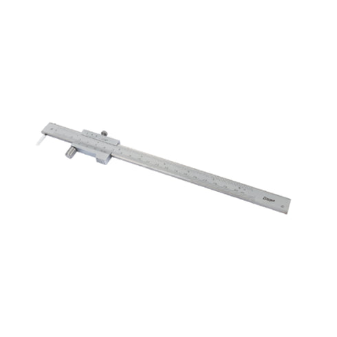Scribing Caliper with Carbide Tipped Jaws, DASQUA Stainless Steel