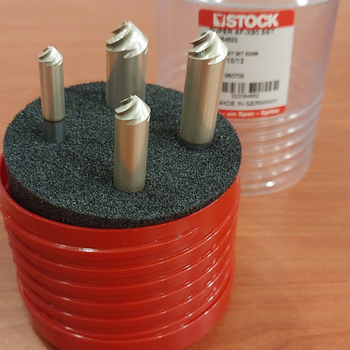 Set of Carbide Chamfer Mills 90°, 63399