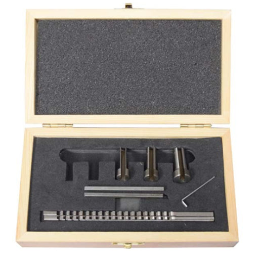 Set of madrels HSS for keyway broach