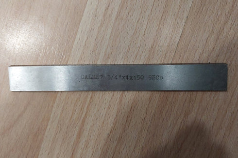 Slitting tool bits 3/4mm x 4mm x 150mm, HSSCo, CALMET