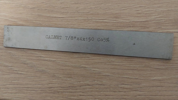 Slitting tool bits 7/8mm x 4mm x 150mm, HSSCo, CALMET