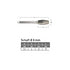 Solid Carbide Bur, Cone Shape, Ø 12.7 x 25mm, Z3 dIMENSIONS