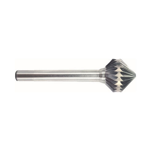 Solid Carbide Bur, Cone Shape 90°, Ø 16.0 x 15mm, Z1