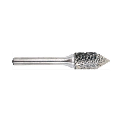 Solid Carbide Bur, Cylinder Shape, Taper 60°, Ø 12,7x25mm, Z3