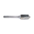 Solid Carbide Bur, Cylinder Shape, Taper 90°, Ø 12,7x25mm, Z3