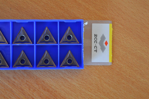 TNMG 160404-EF, ZCC CT Triangular Turning Inserts