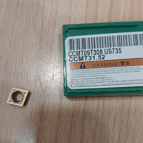 Turning inserts CCMT 09T308 US735