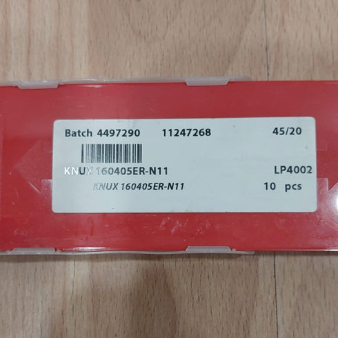 Turning inserts ΚΝUΧ 160405ER-N11 LP4002