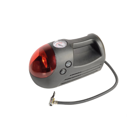 Universal 12V Car Air Compressor with Safety Light