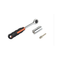Universal Socket 7-19mm with Adapter & Reversible Ratchet 3/8"
