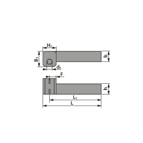 Universal tool holder Dimensions