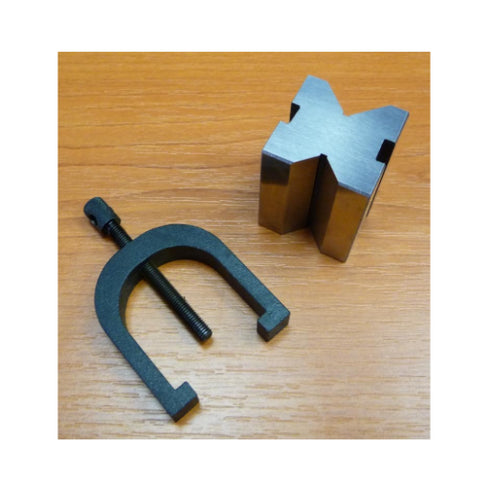 V-Block control pad single with clamp