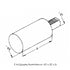 VDI A2 Cylindrical Toolholder, Soft Blank Dimensions