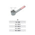 Wrenches DIN 6368 for Shell Arbors Dimensions