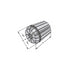 collet with sealing dimensions