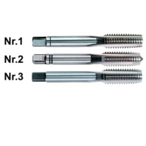 Hand tap set (M60-M68) HSS-G DIN352